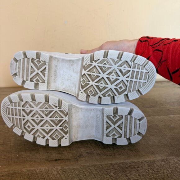 Converse CTAS Lugged Platform High Top Sneakers Women’s 7 leopard shoes - Picture 6 of 8